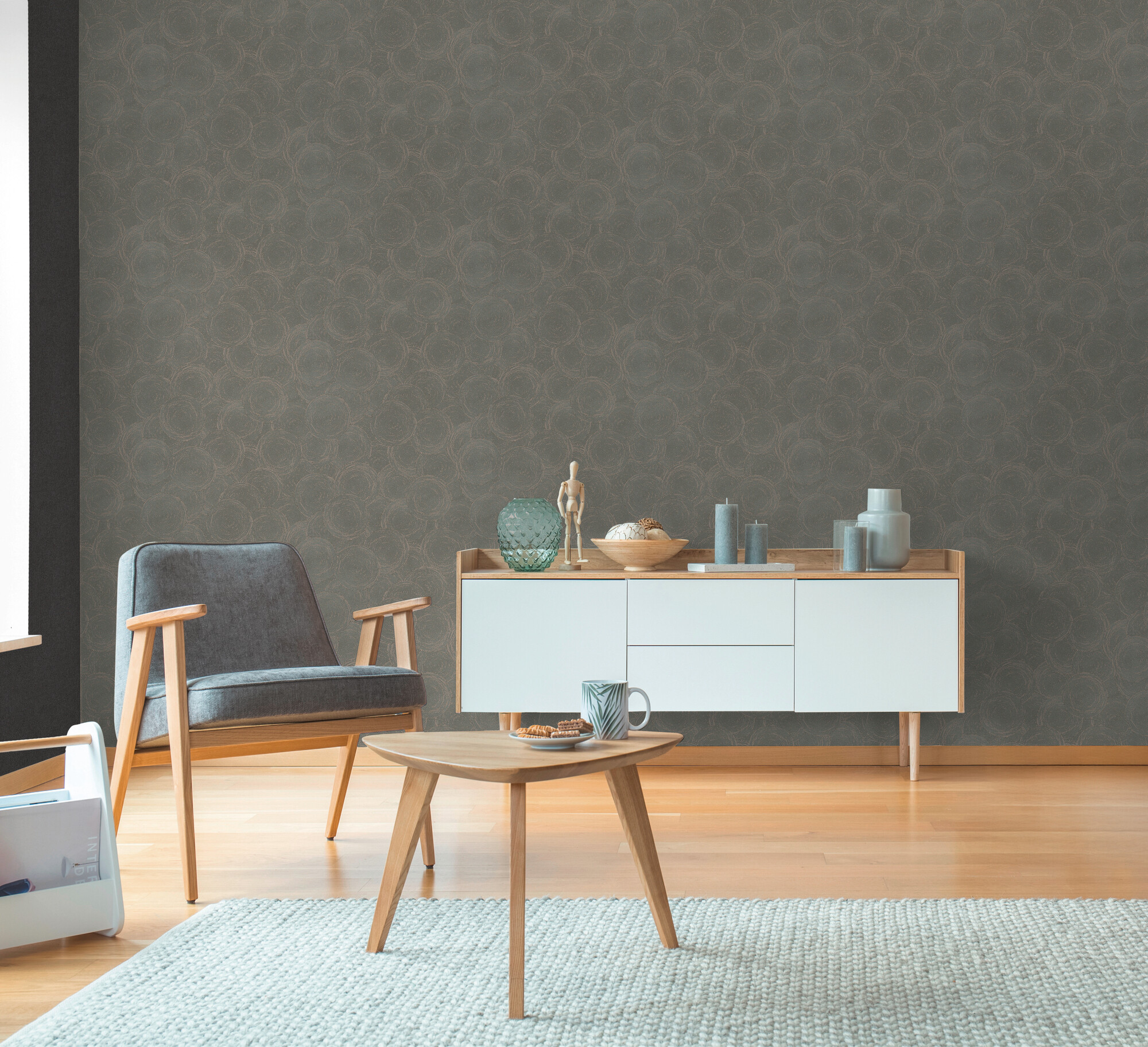 A.S.Creation Vliestapete grau braun B/H/D: ca. 53x1005x8,8 cm