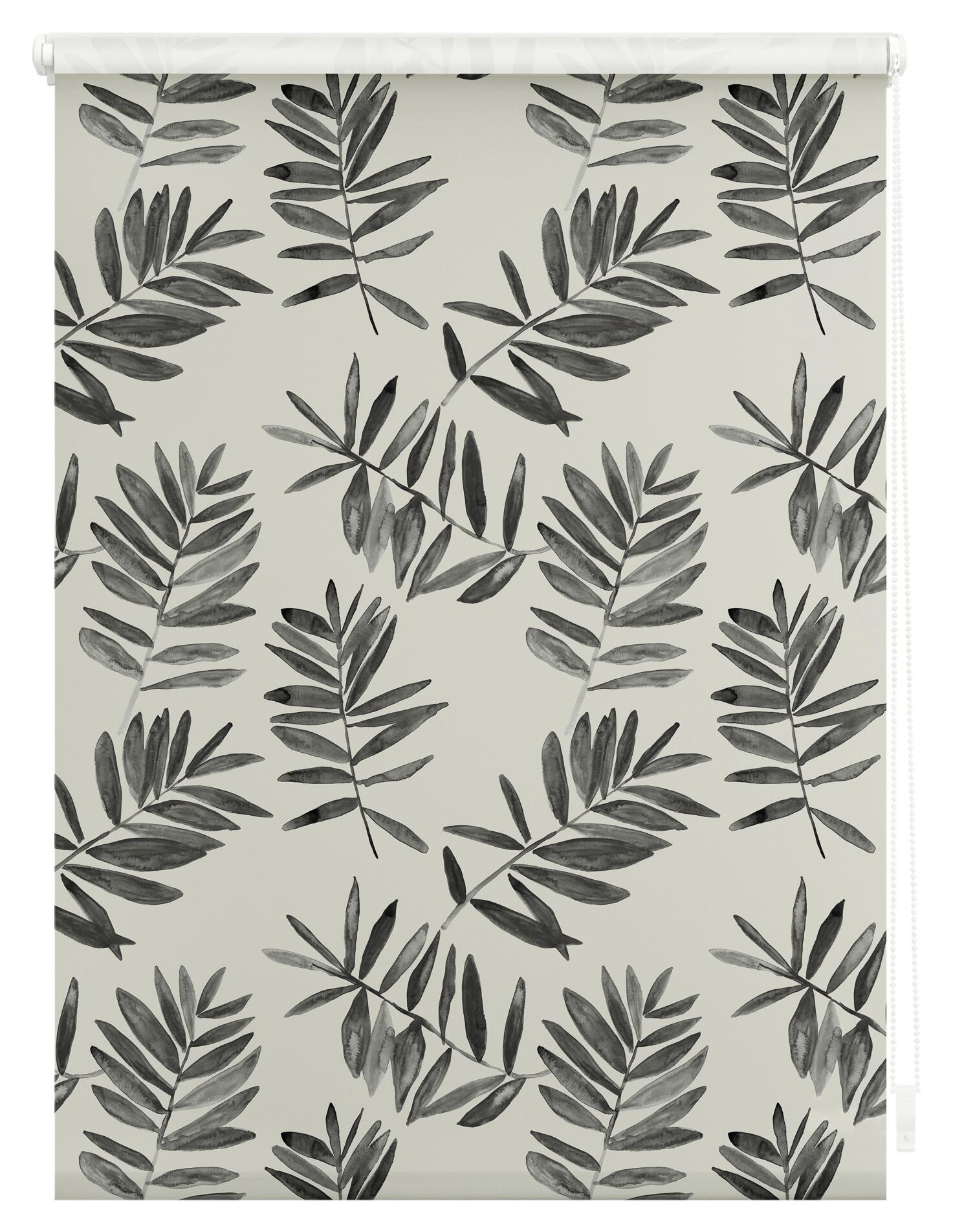 LICHTBLICK Verdunkelungsrollo Black Watercolor schwarz B/L: ca. 90x150 cm