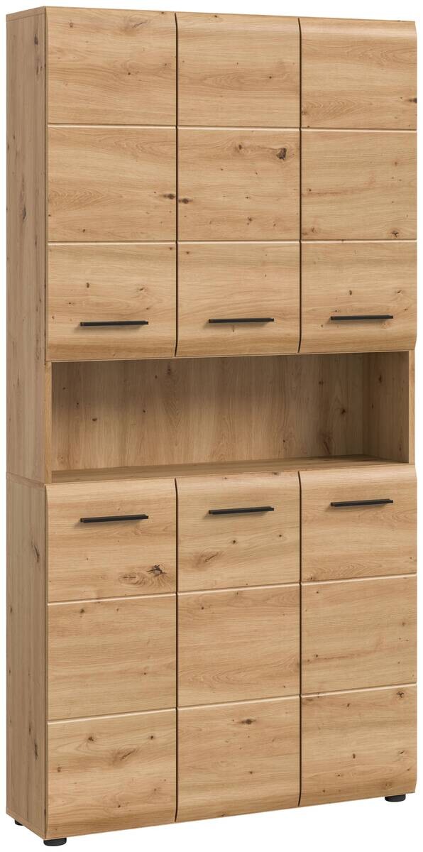 Mehrzweckschrank Ice Artisan Oak Nachbildung B/H/T: ca. 90x185x30 cm