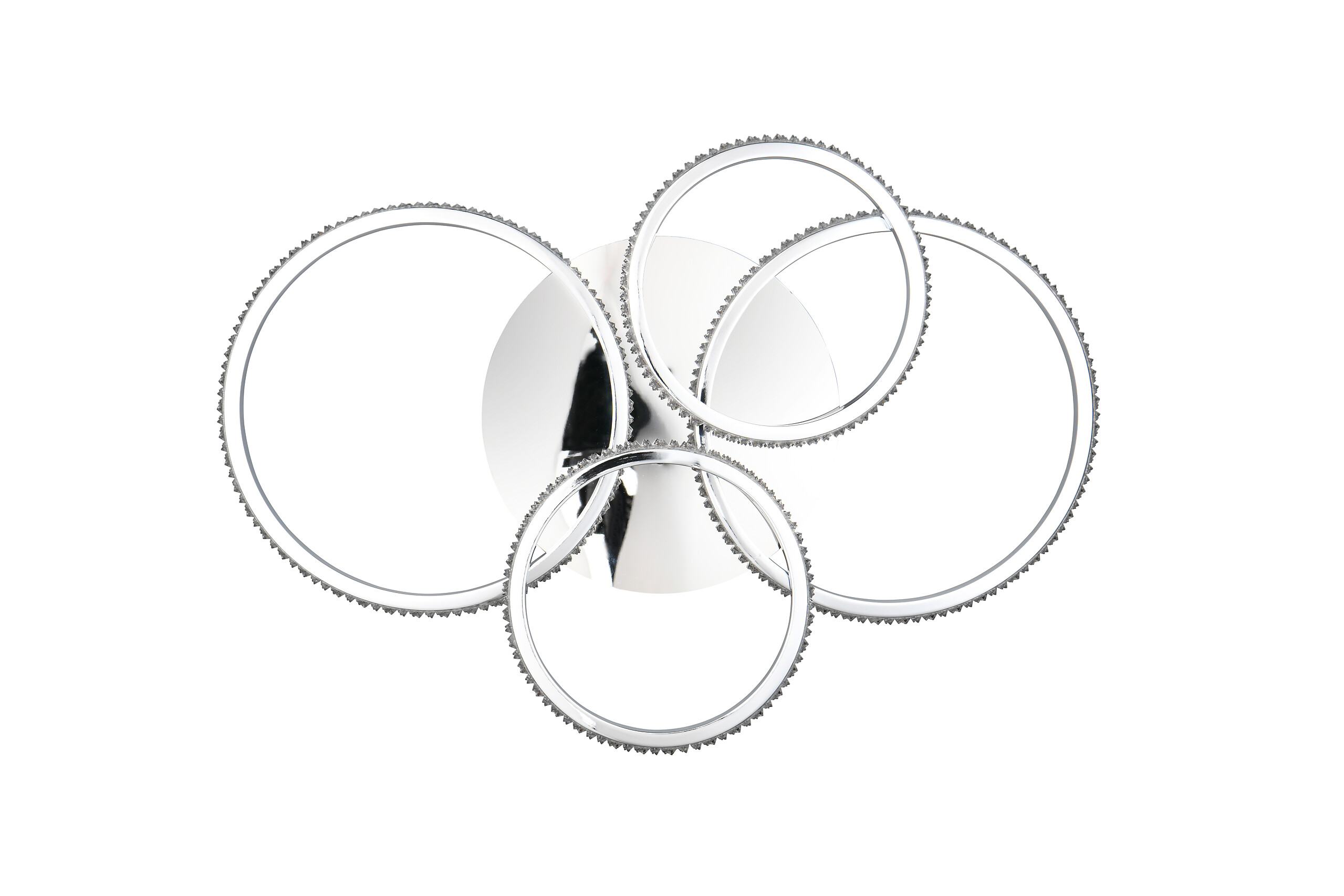 Reality LED-Deckenleuchte Cires Chrom Metall B/H/L: ca. 8,5x49,5x65,5 cm