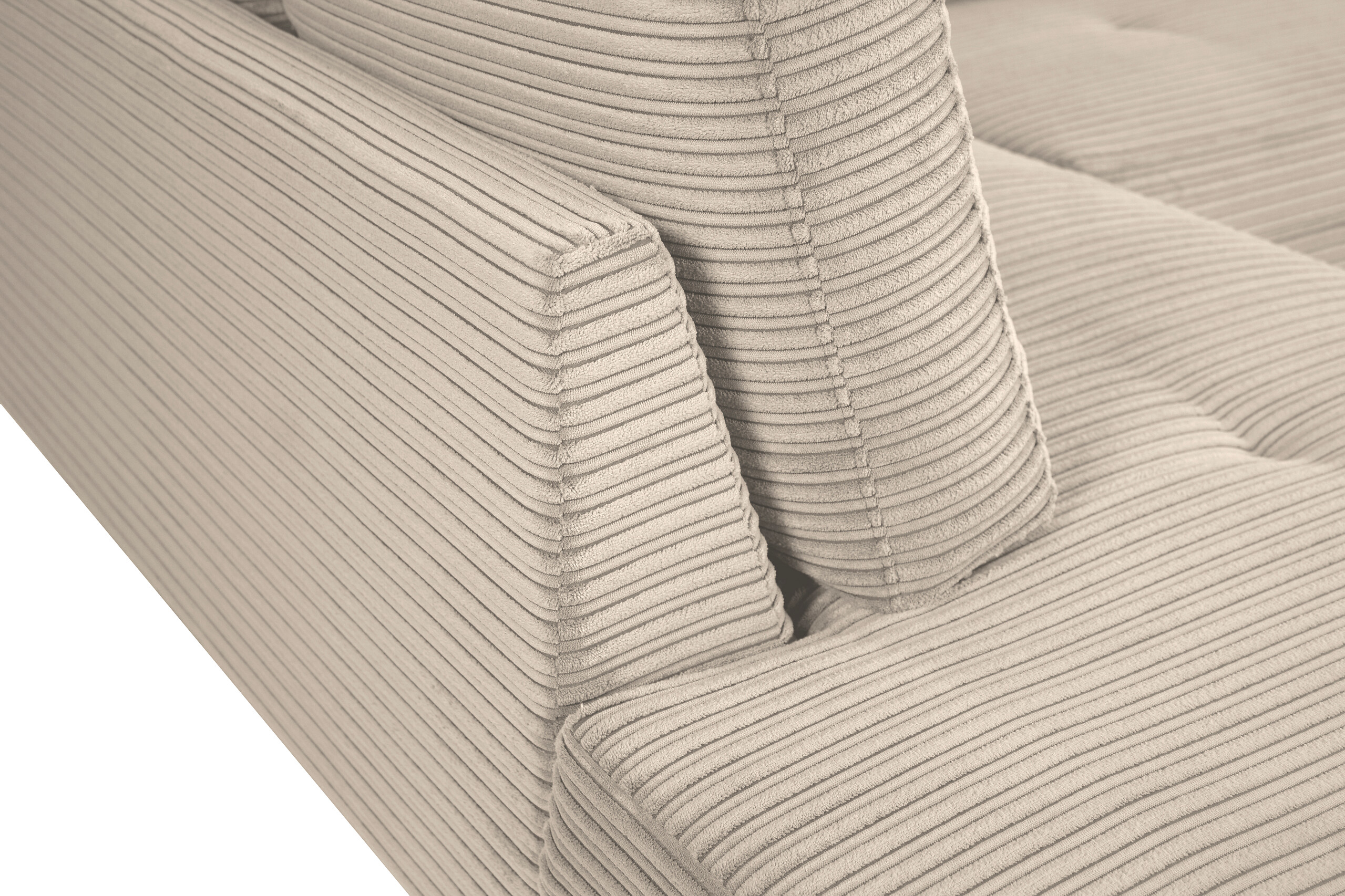 Wohnlandschaft Zero stone Microfaser B/H/T: ca. 362x86x195 cm