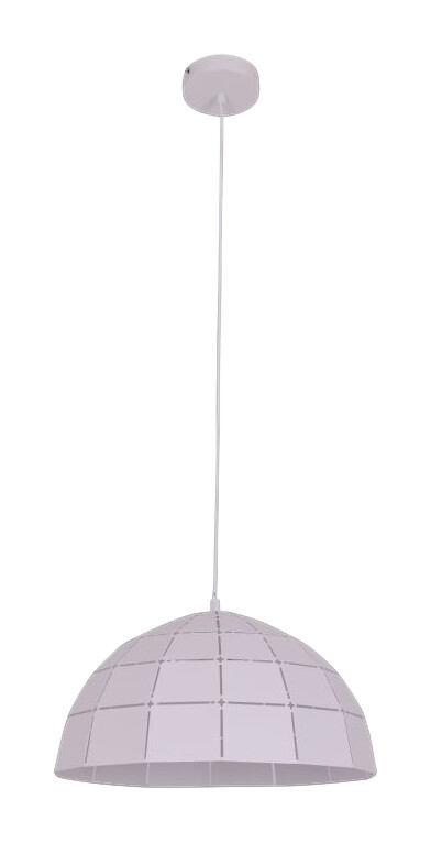 Näve Leuchten Pendelleuchte NV6106323 weiß Metall D: ca. 40 cm E27 1 Brennstellen