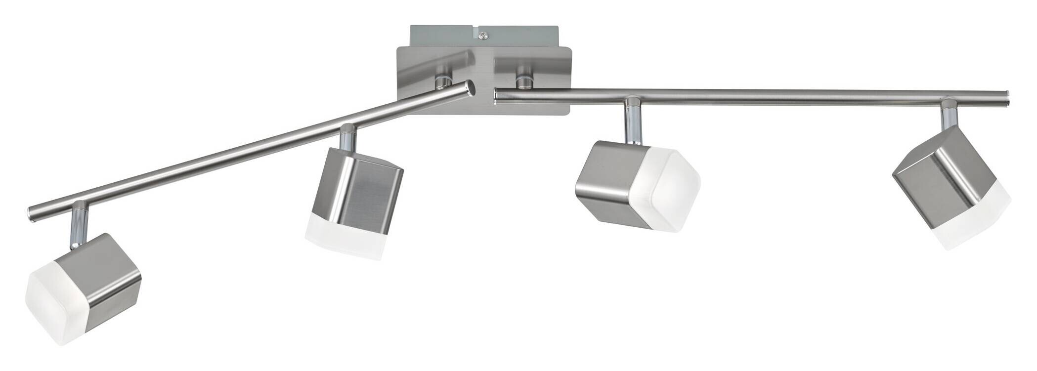 Spot nickel Metall B/H/L: ca. 78x15x9 cm 4 Brennstellen