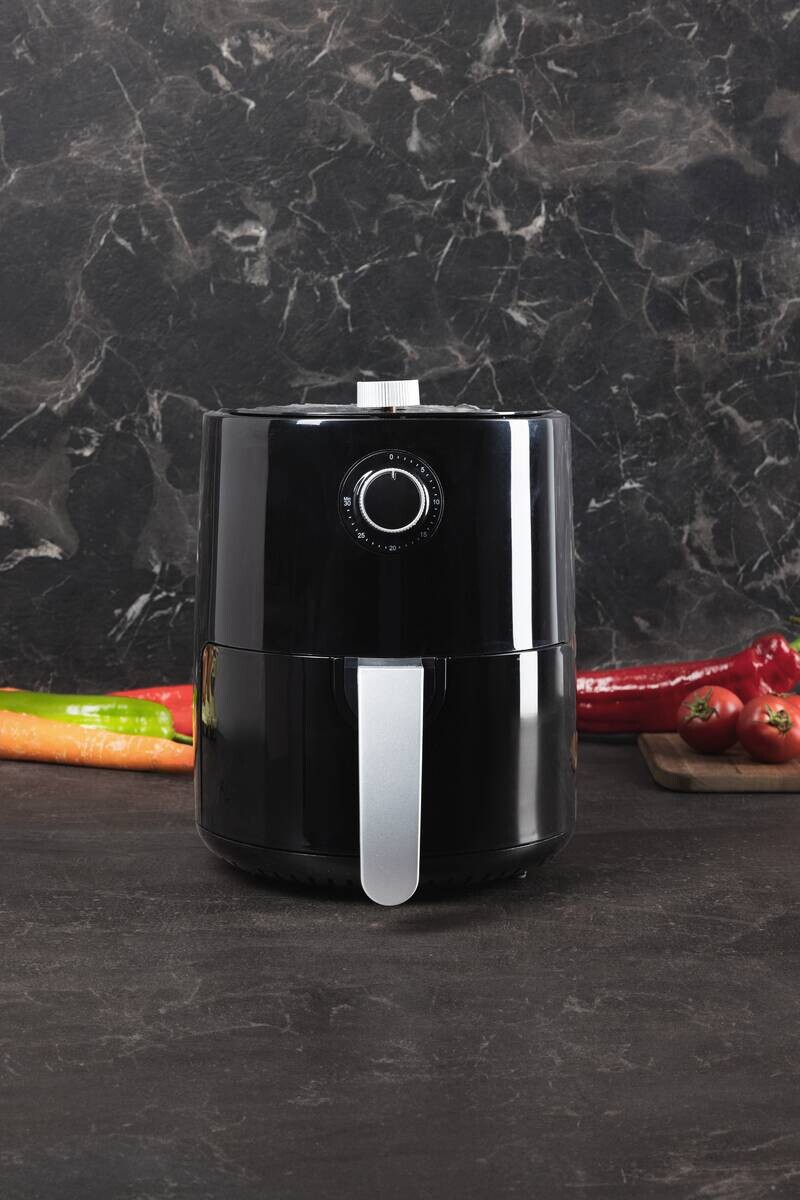 SWISS HOME Heißluftfritteuse SH-6653 schwarz Polypropylen ca. 2,5 l