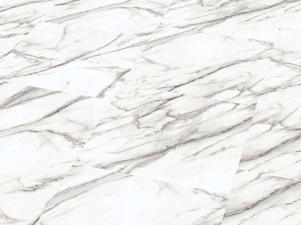 Vinylfliese White Slate, ca. 1,045 m² im Paket B/L: ca. 45,72x45,72 cm