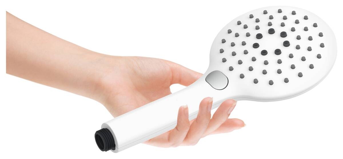 Eisl Handbrause weiß D: ca. 12 cm