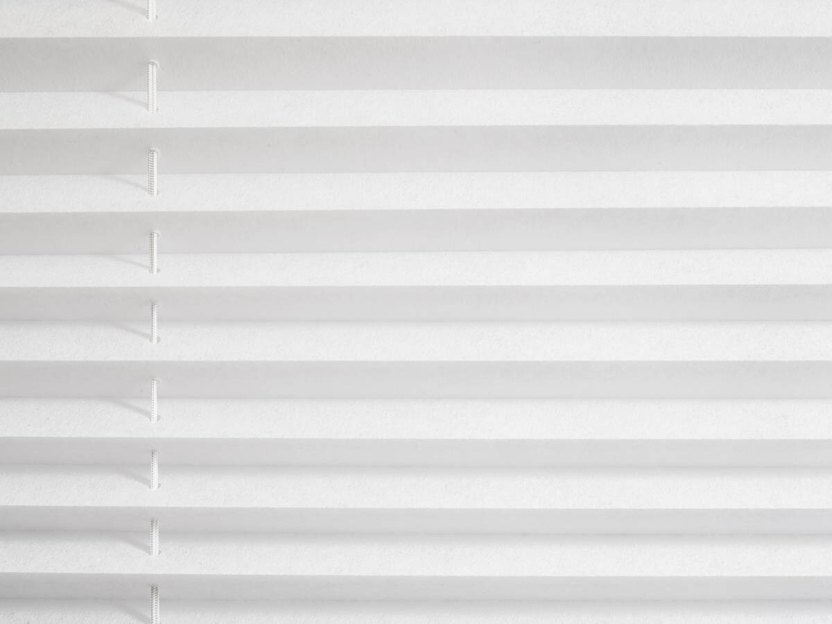 Spannplissee Non Woven weiß B/L: ca. 80x130 cm