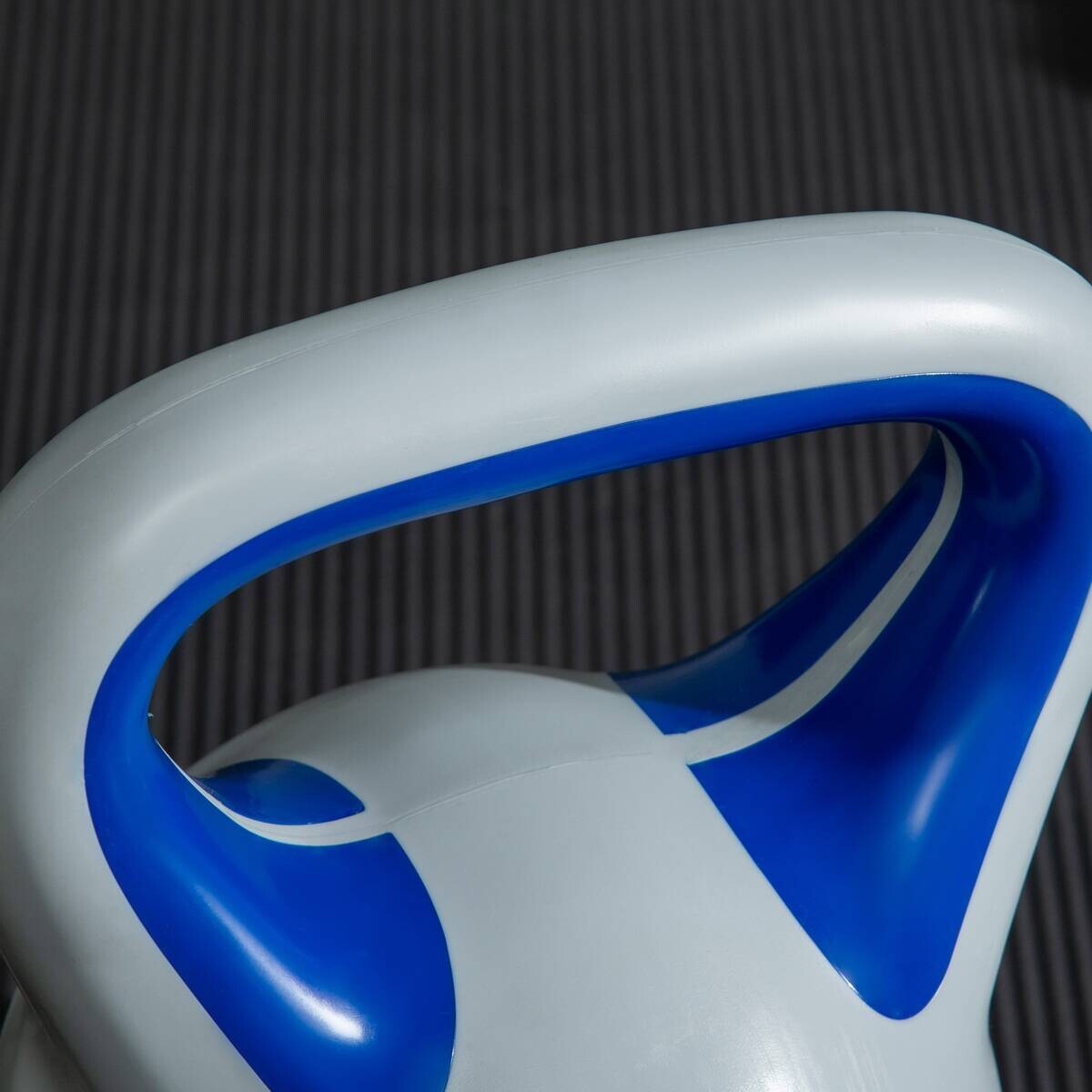 SPORTNOW Kettlebell blau Kunststoff B/H/L: ca. 17x28x24 cm