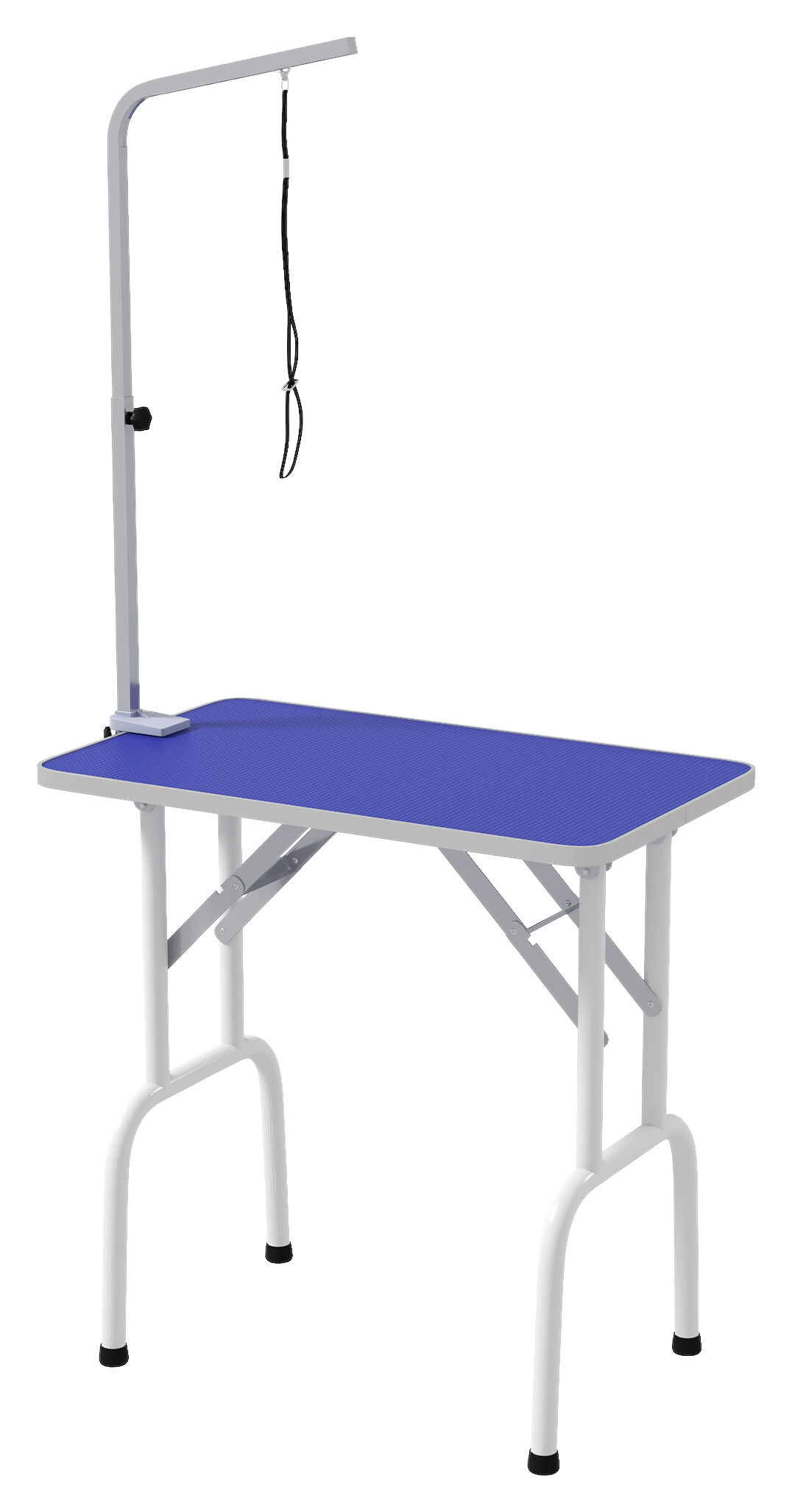 PawHut Welpenauslauf blau Edelstahl B/H/L: ca. 48,5x80x81 cm