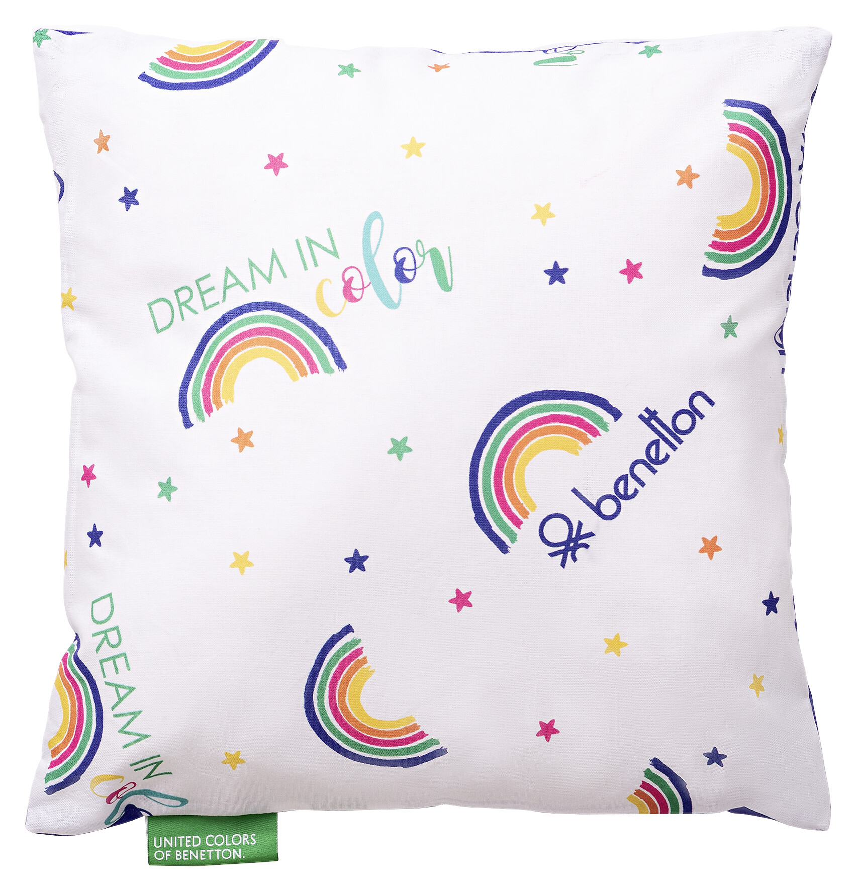 Dekokissen RAINBOW KIDS bunt Baumwolle B/L: ca. 30x30 cm