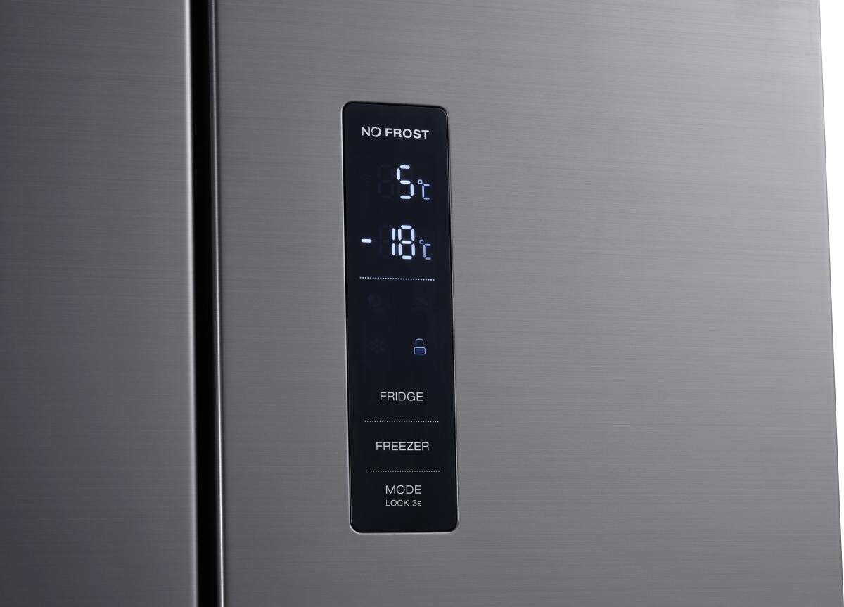 Wolkenstein Kühl-/Gefrierkombination FD351.4A++ Inox B/H/T: ca. 64x186x69 cm