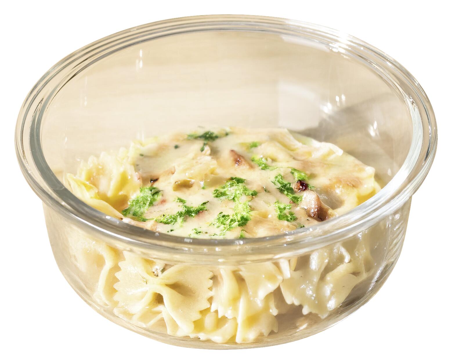 Auflaufform Glas B/H/L: ca. 15x6x15 cm