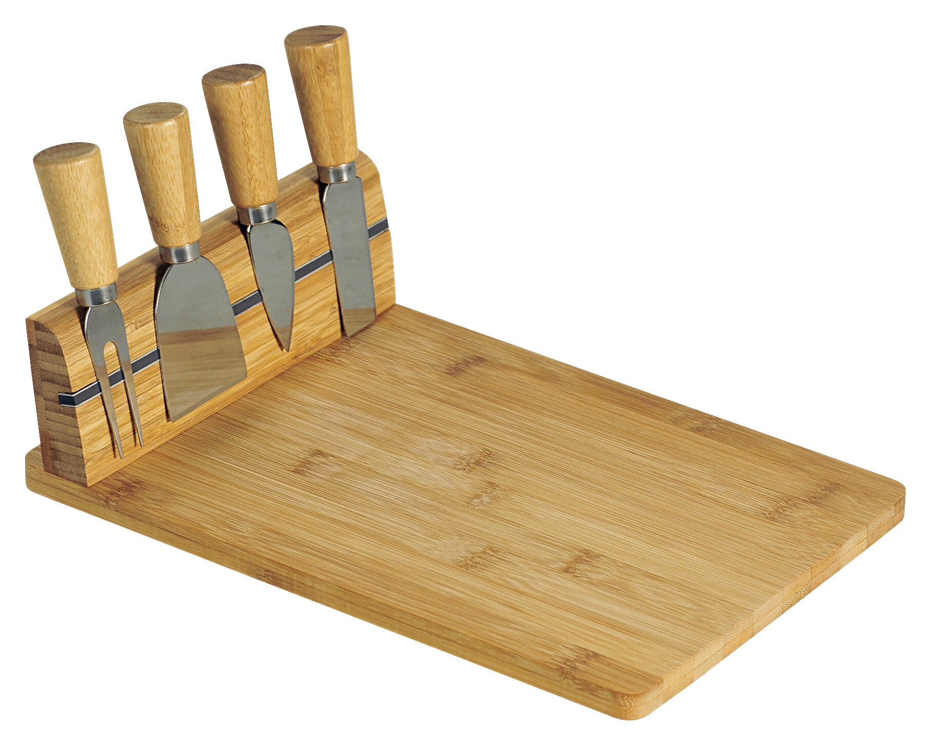 Kesper Käseschneidebrett natur Bambus B/H/L: ca. 20x8x30 cm