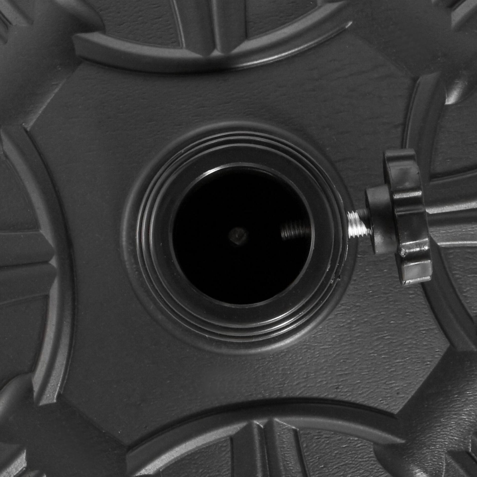 Outsunny Sonnenschirmständer schwarz Polyethylen H/D: ca. 34x48 cm