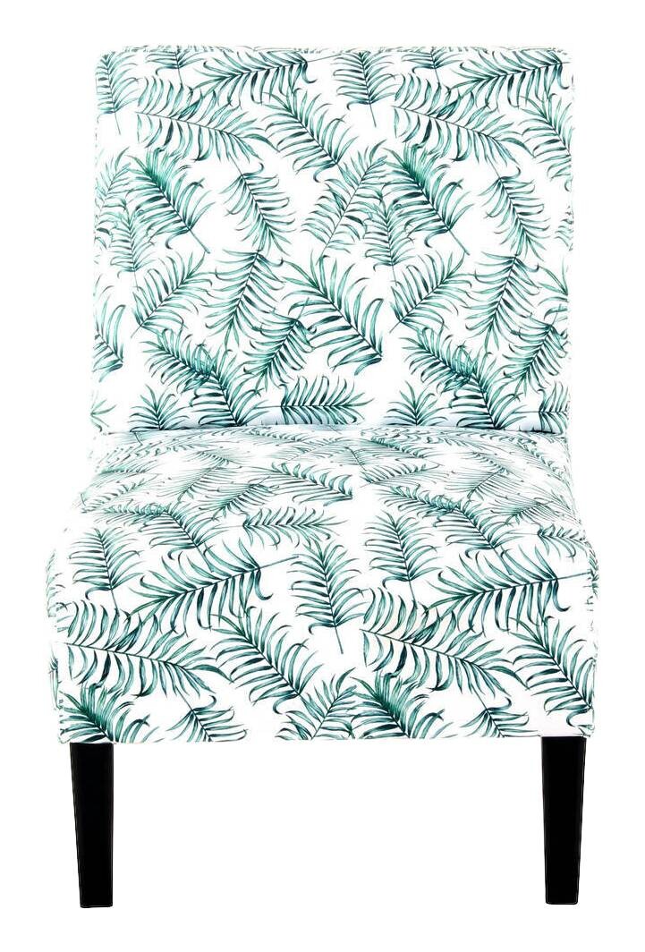 Stuhl Indira 200 grün Microfaser B/H/T: ca. 56x73,5x84 cm