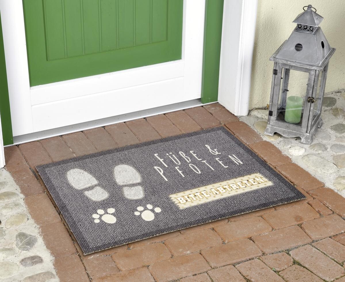 Fußmatte Velvet anthrazit B/L: ca. 40x60 cm