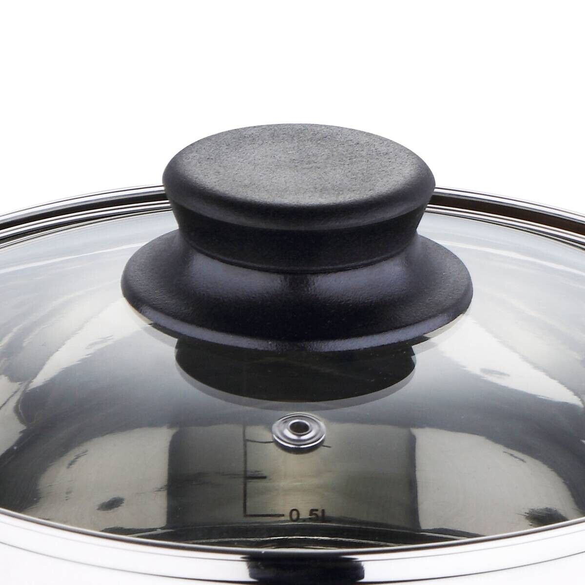 SAN IGNACIO Topfset TOLEDO silber Edelstahl 5 tlg.