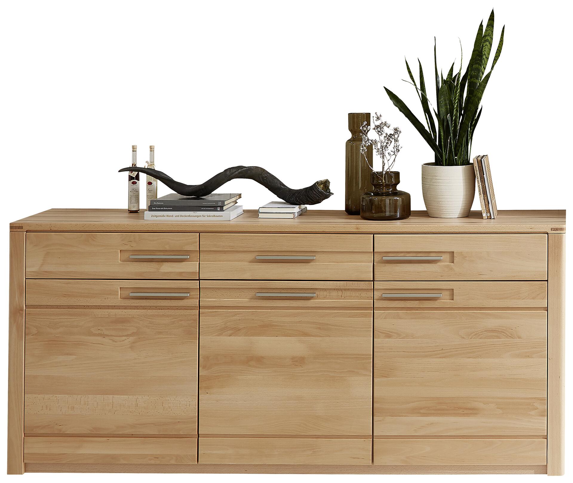 Sideboard Nature One buche Nachbildung B/H/T: ca. 190x86x45 cm