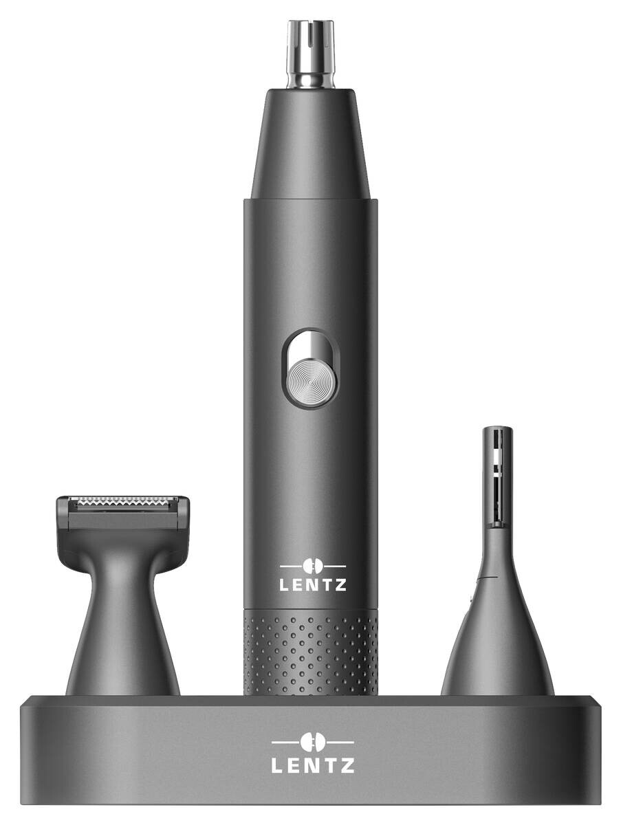 LENTZ Haarschneider 74313 schwarz Kunststoff B/H/L: ca. 13x18x5,8 cm