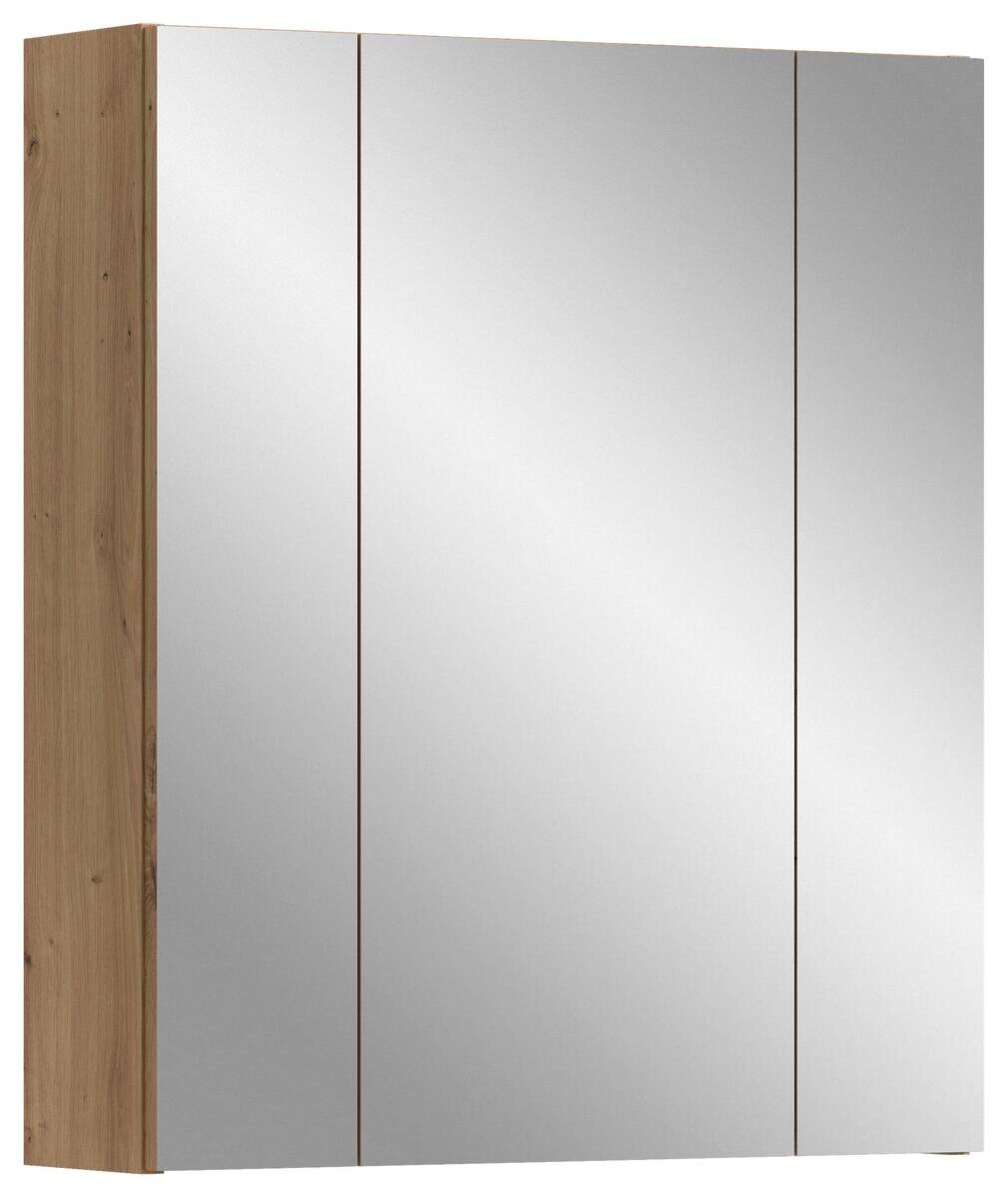 Spiegelschrank Ice Artisan Oak Nachbildung B/H/T: ca. 60x70x18 cm