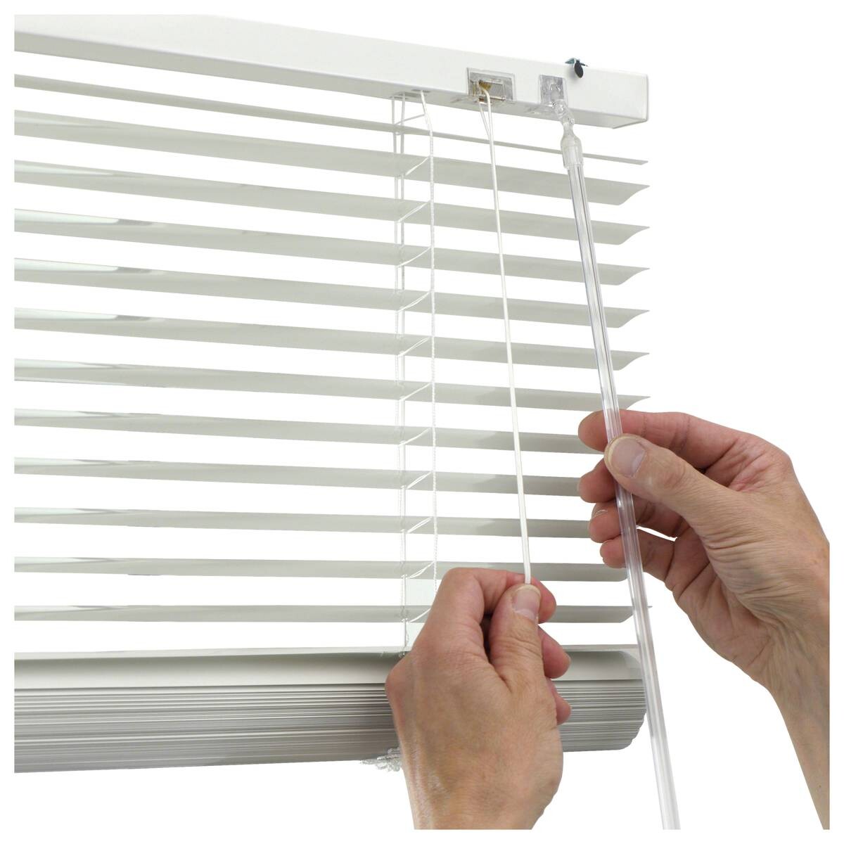 Boviva Alu-Jalousie weiß B/L: ca. 80x240 cm