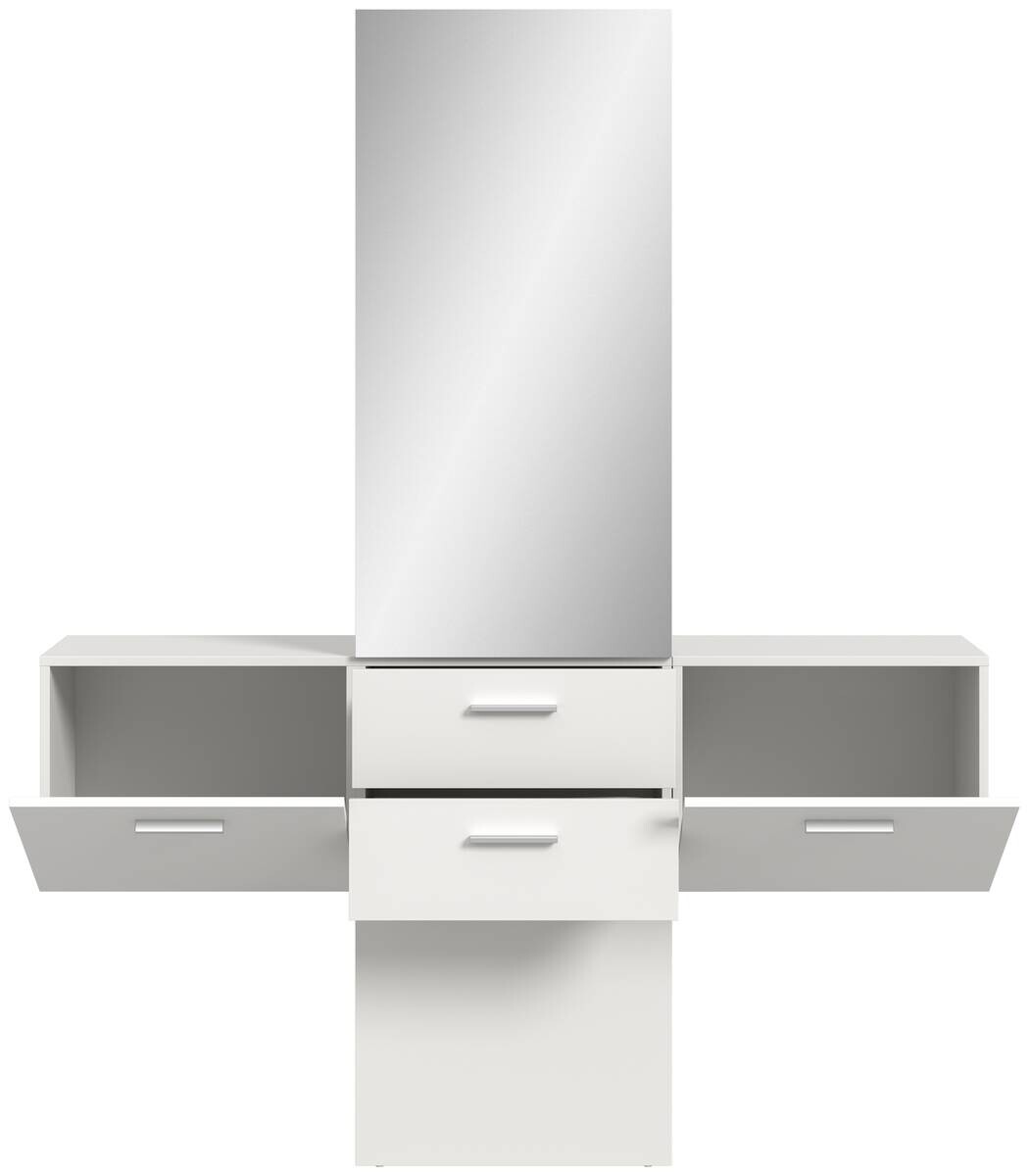 Garderobe VAGA weiß B/H/T: ca. 156x190x36 cm