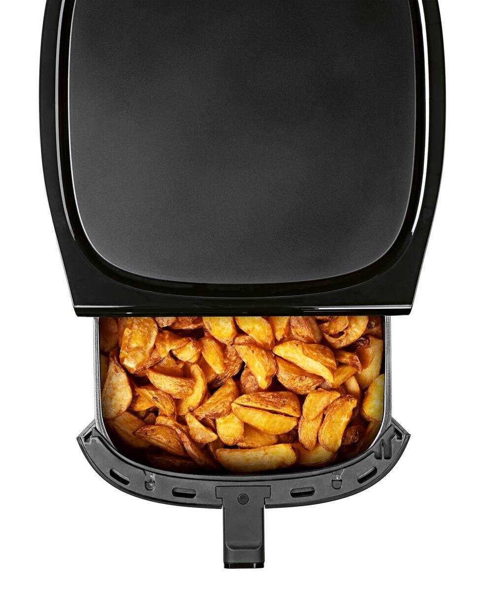 GOURMETmaxx Heißluftfritteuse 15437 schwarz Metall B/H/L: ca. 31,3x44x34,2 cm ca. 7,5 l