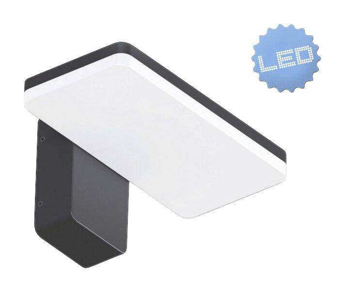LED Außenwandleuchte NV1226597 schwarz B/H/T: ca. 21x11x11 cm