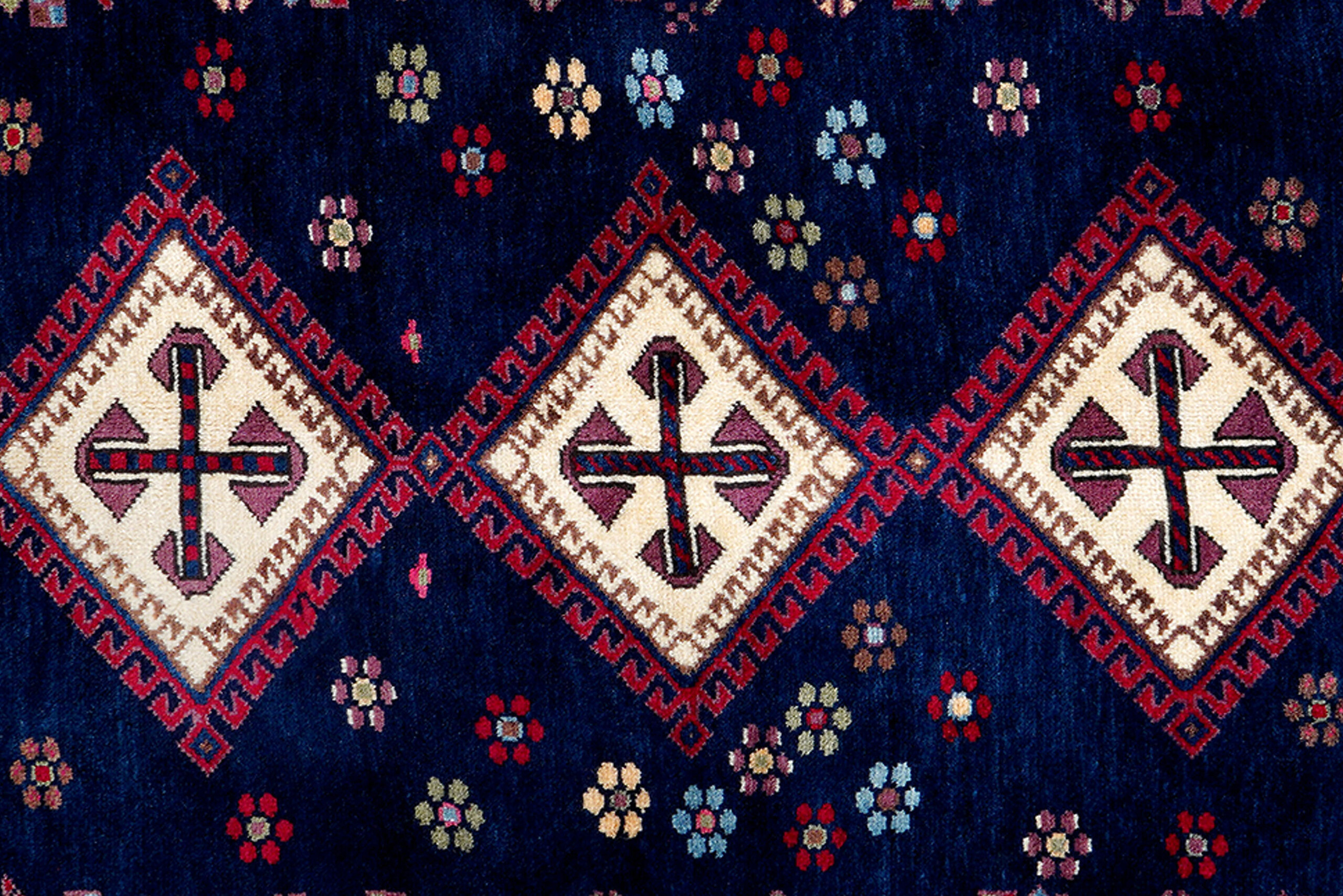 PersaTepp Teppich Afshar beige B/H/L: ca. 165x1x210 cm