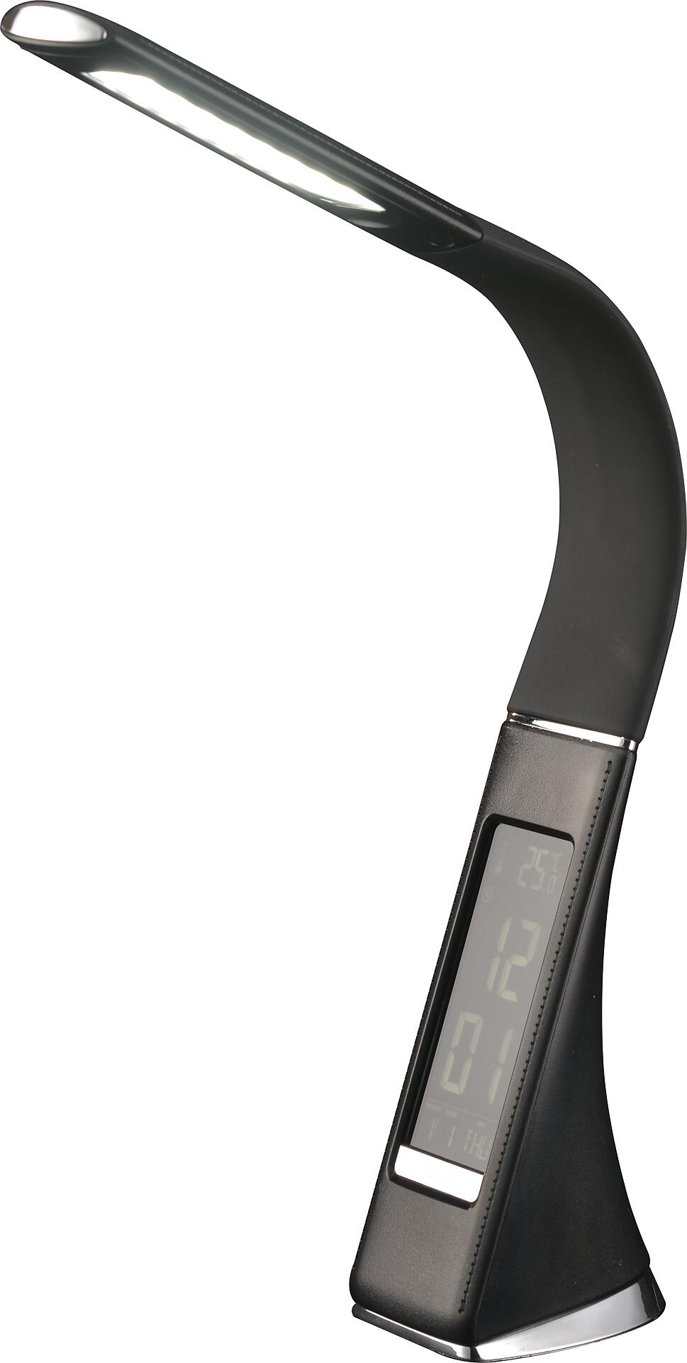 POCOline Schreibtischleuchte Elegance schwarz Kunststoff H: ca. 49 cm