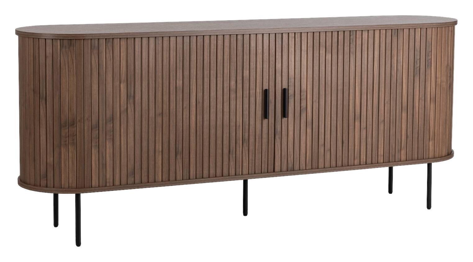 Kommode SELVA nussbaum Nachbildung B/H/T: ca. 180x76x40 cm