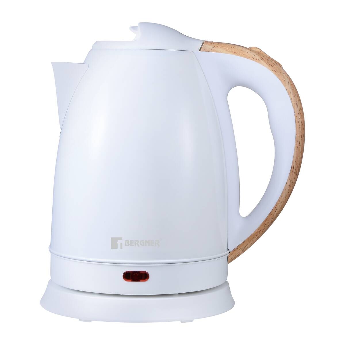 BERGNER Wasserkocher BG-50032-WH weiß Kunststoff B/H/L: ca. 21x16x20 cm ca. 1,8 l