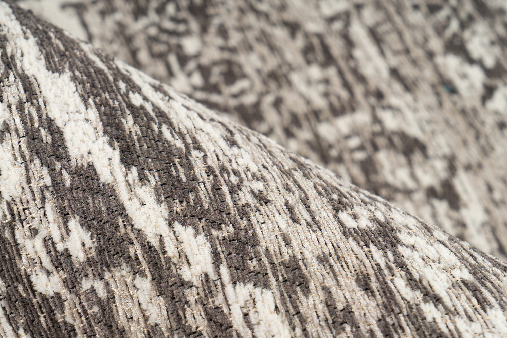 Kayoom Flachflorteppich Davis 425 grau B/H/L: ca. 80x1,2x150 cm