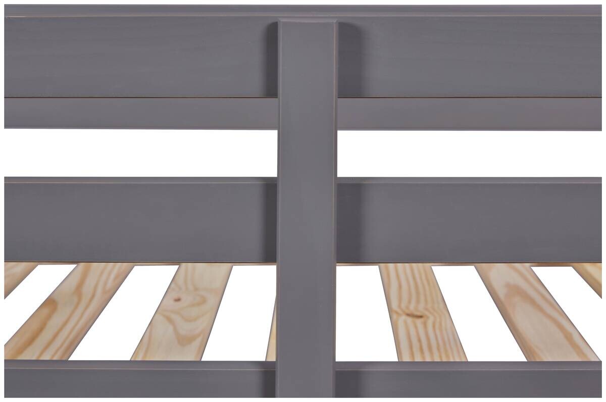 Etagenbett Lavius grau