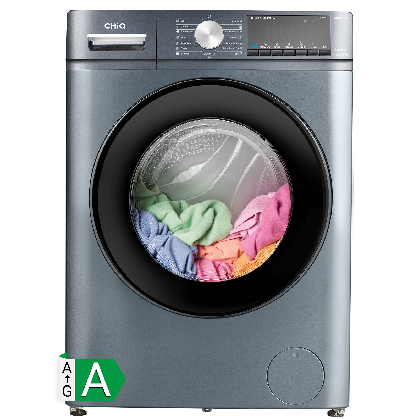CHiQ Waschmaschine PO8M3XWGABG