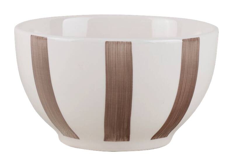 Schale weiß Keramik H/D: ca. 8x14 cm