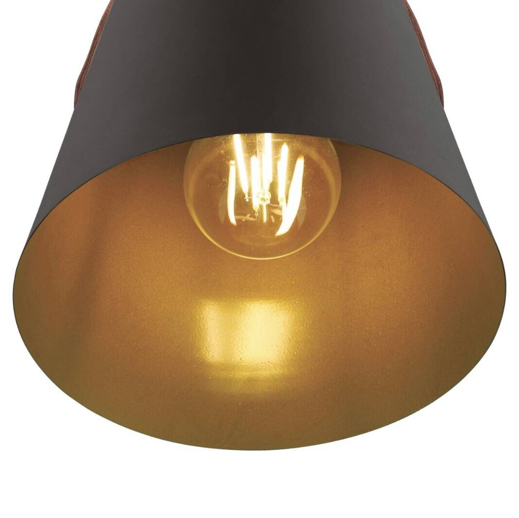 Westinghouse Pendelleuchte Pasco schwarz bronze Metall B/H/L: ca. 18x166x18 cm E27 1 Brennstellen