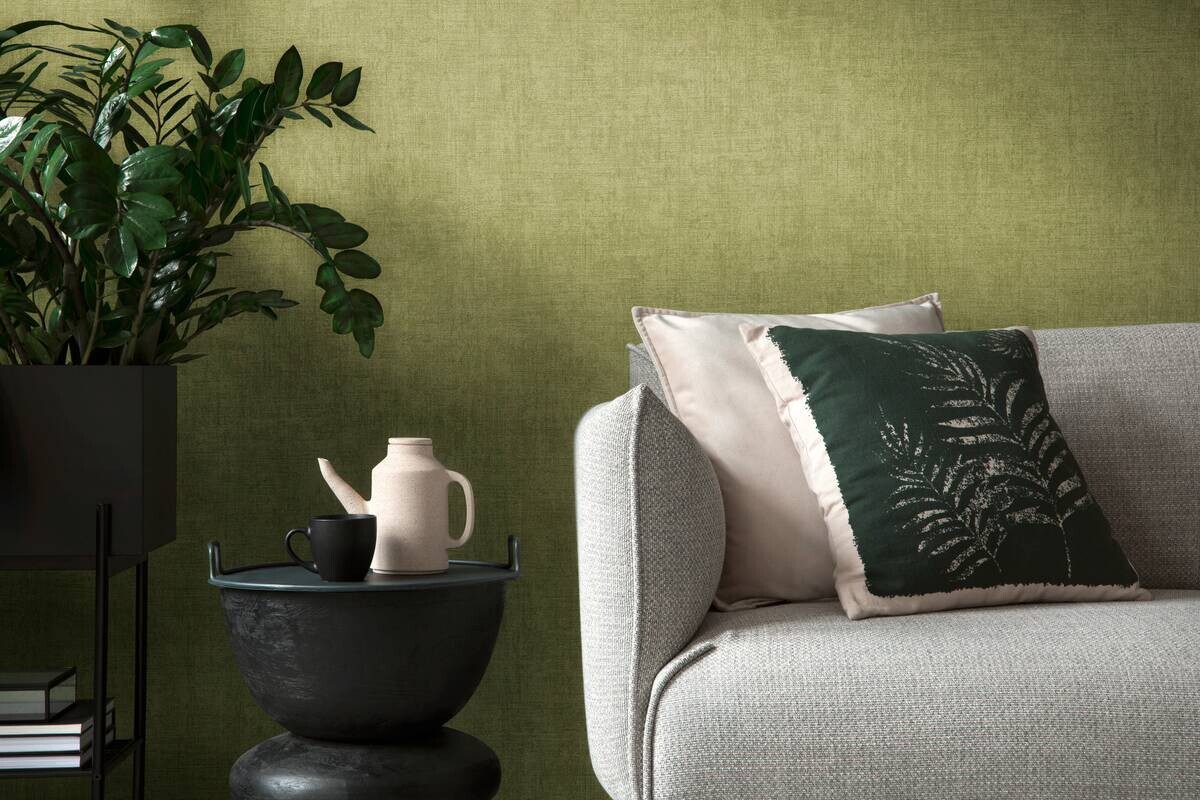 A.S.Creation Vliestapete grün B/H/D: ca. 53x1005x8,5 cm