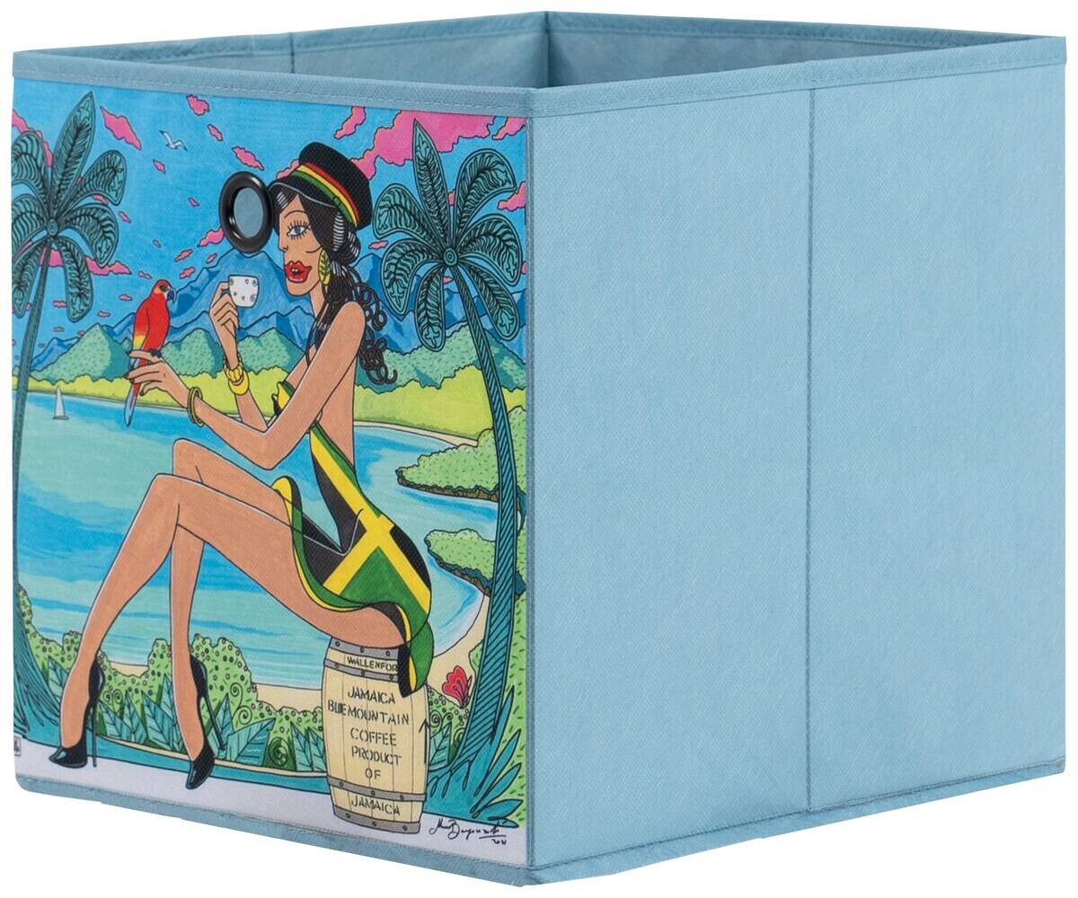 Stoffbox Stoffbox hellblau B/H/T: ca. 32x32x32 cm