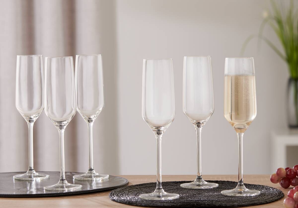 Kelchglasserie transparent