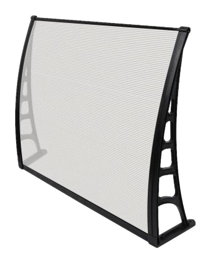 Brosplast Vordach Crocus transparent B/H/L: ca. 120x23x80 cm