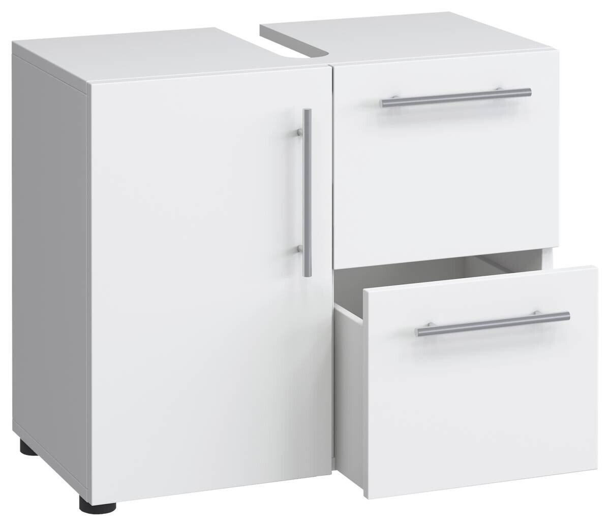 Badunterschrank Flandu weiß B/H/T: ca. 60x51x30 cm