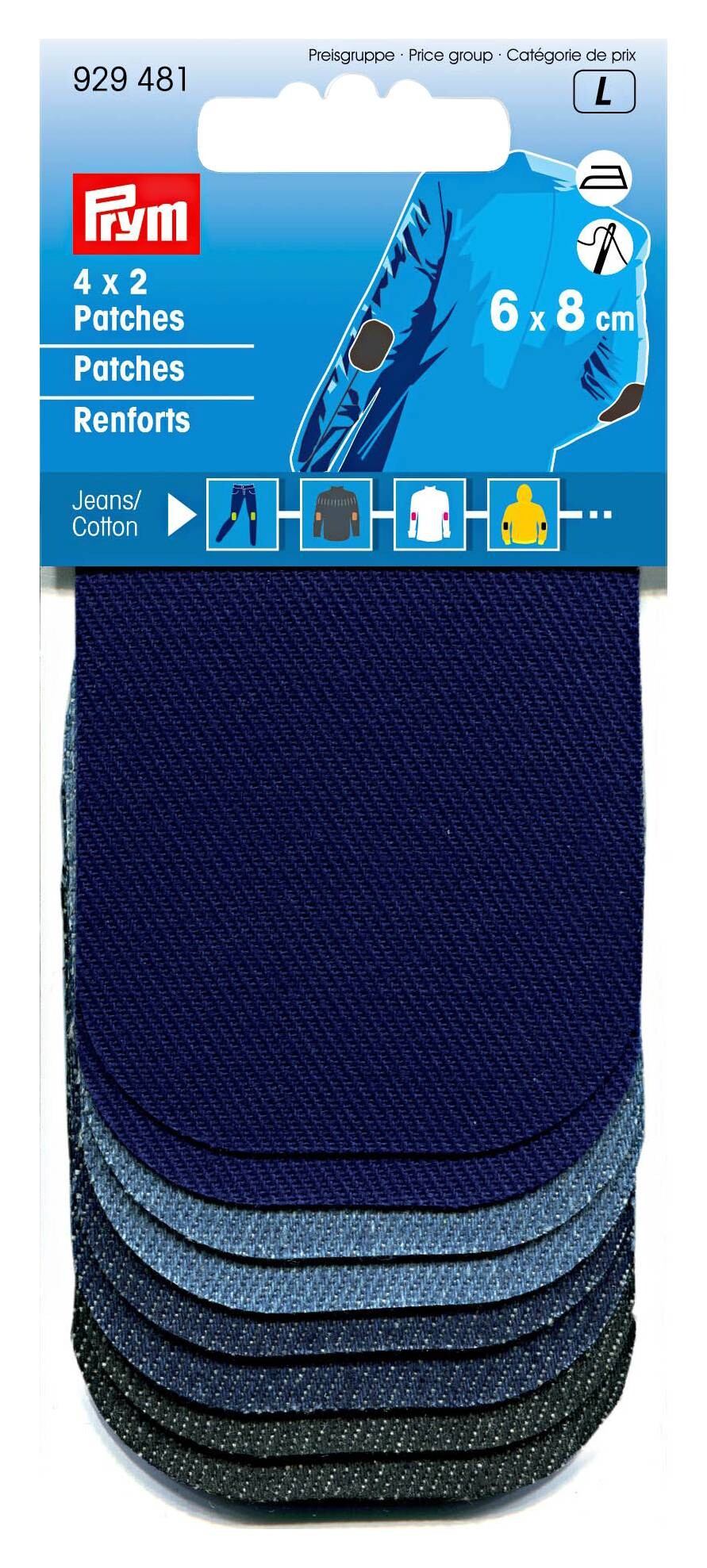 Prym Patches sortiert 8 Packstücke