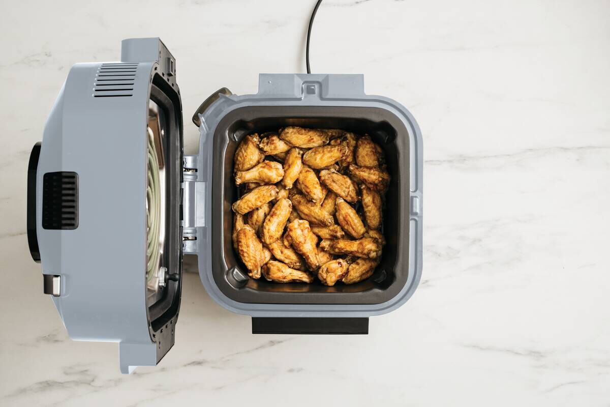 Ninja Heißluftfritteuse ON400EU grau Kunststoff B/H/L: ca. 33x31x35 cm ca. 5,7 l