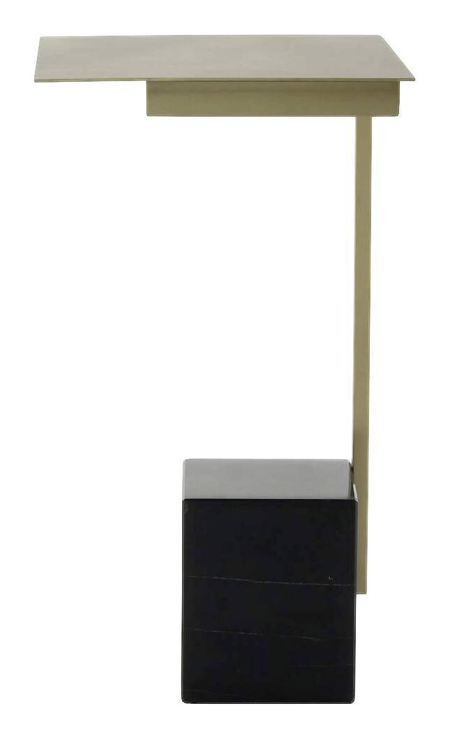 Beistelltisch Rocio 201 Marmor B/H/T: ca. 30x30x56 cm