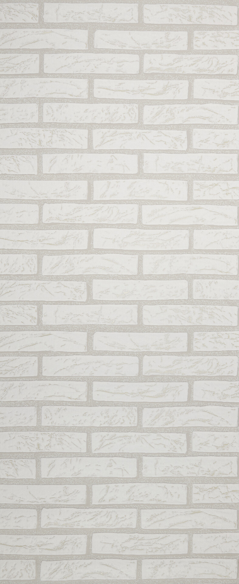 Vliestapete Steinoptik weiß B/L: ca. 53x1005 cm