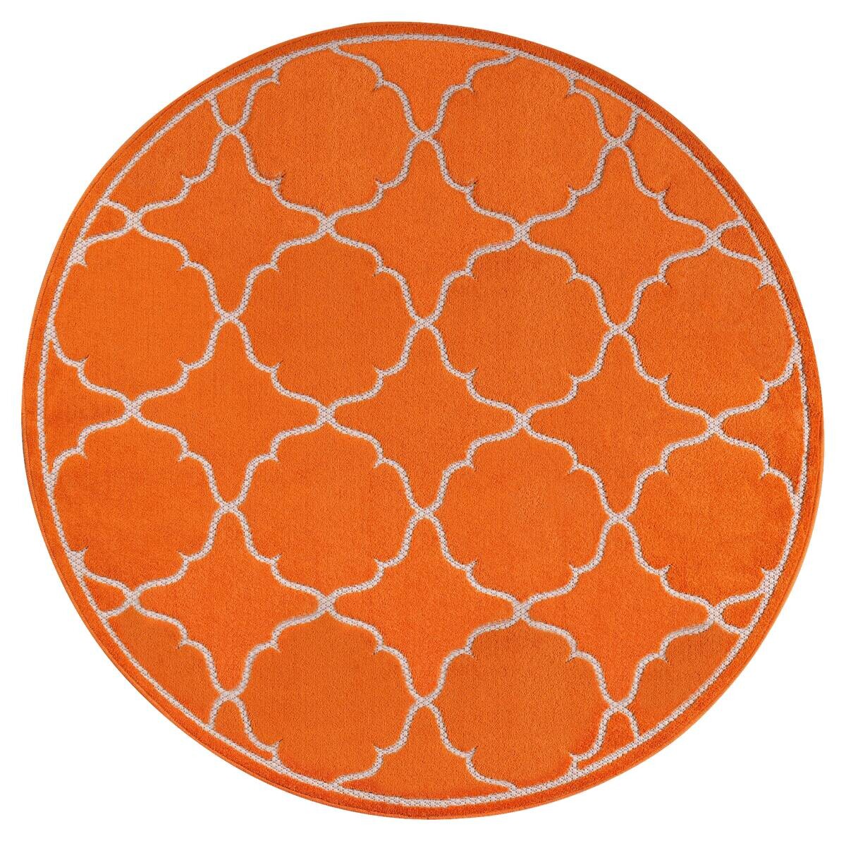 Sanat Outdoorteppich BERLIN orange B/L: ca. 150x150 cm