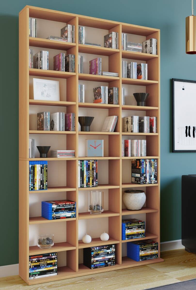 Regal Megosa Maxi buche Nachbildung Holzwerkstoff B/H/T: ca. 102x183x23 cm