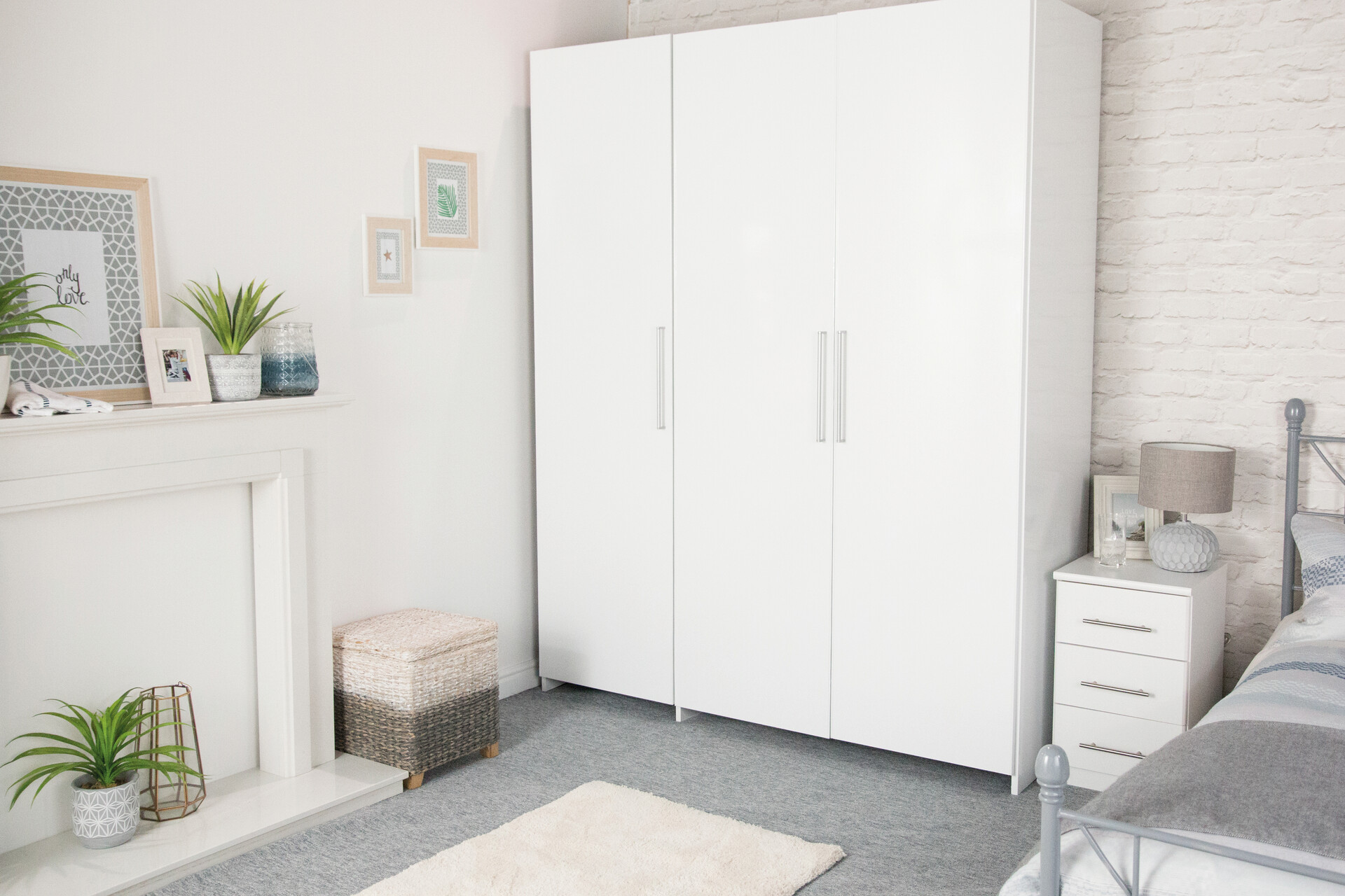 d-c-fix Dekofolie Uni Lack weiß B/L: ca. 67,5x200 cm