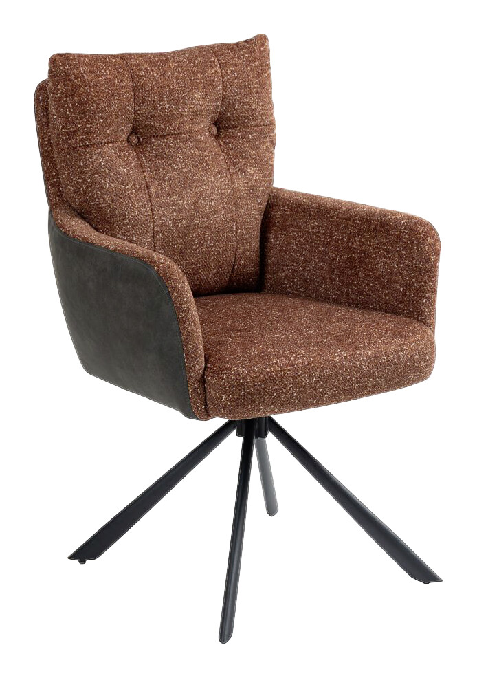 Drehstuhl Lecce rost Microfaser Drehstuhl Lecce rost Microfaser